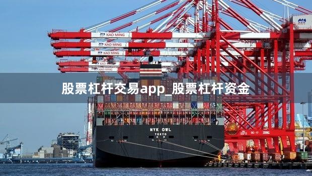 股票杠杆交易app_股票杠杆资金