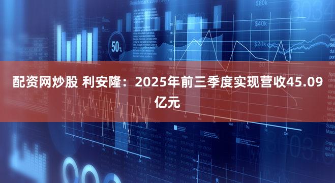 配资网炒股 利安隆：2025年前三季度实现营收45.09亿元