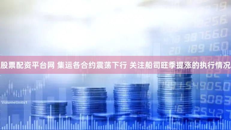 股票配资平台网 集运各合约震荡下行 关注船司旺季提涨的执行情况