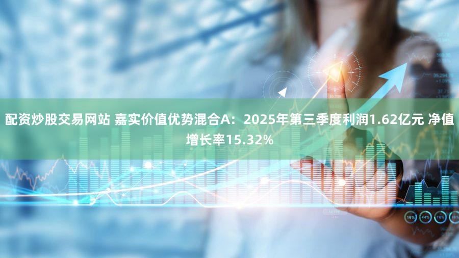 配资炒股交易网站 嘉实价值优势混合A：2025年第三季度利润1.62亿元 净值增长率15.32%