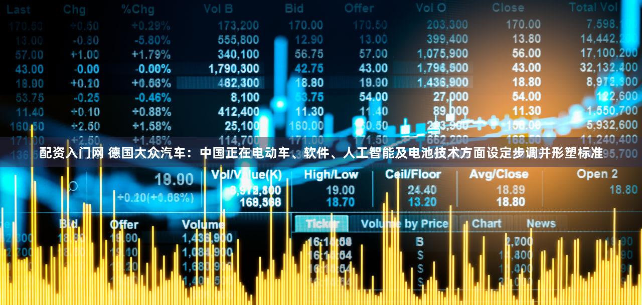 配资入门网 德国大众汽车:中国正在电动车、软件、人工智能及电池技术方面设定步调并形塑标准