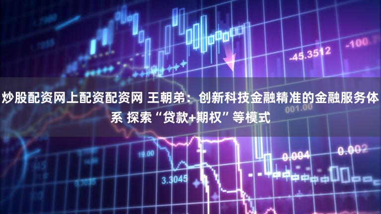 炒股配资网上配资配资网 王朝弟：创新科技金融精准的金融服务体系 探索“贷款+期权”等模式